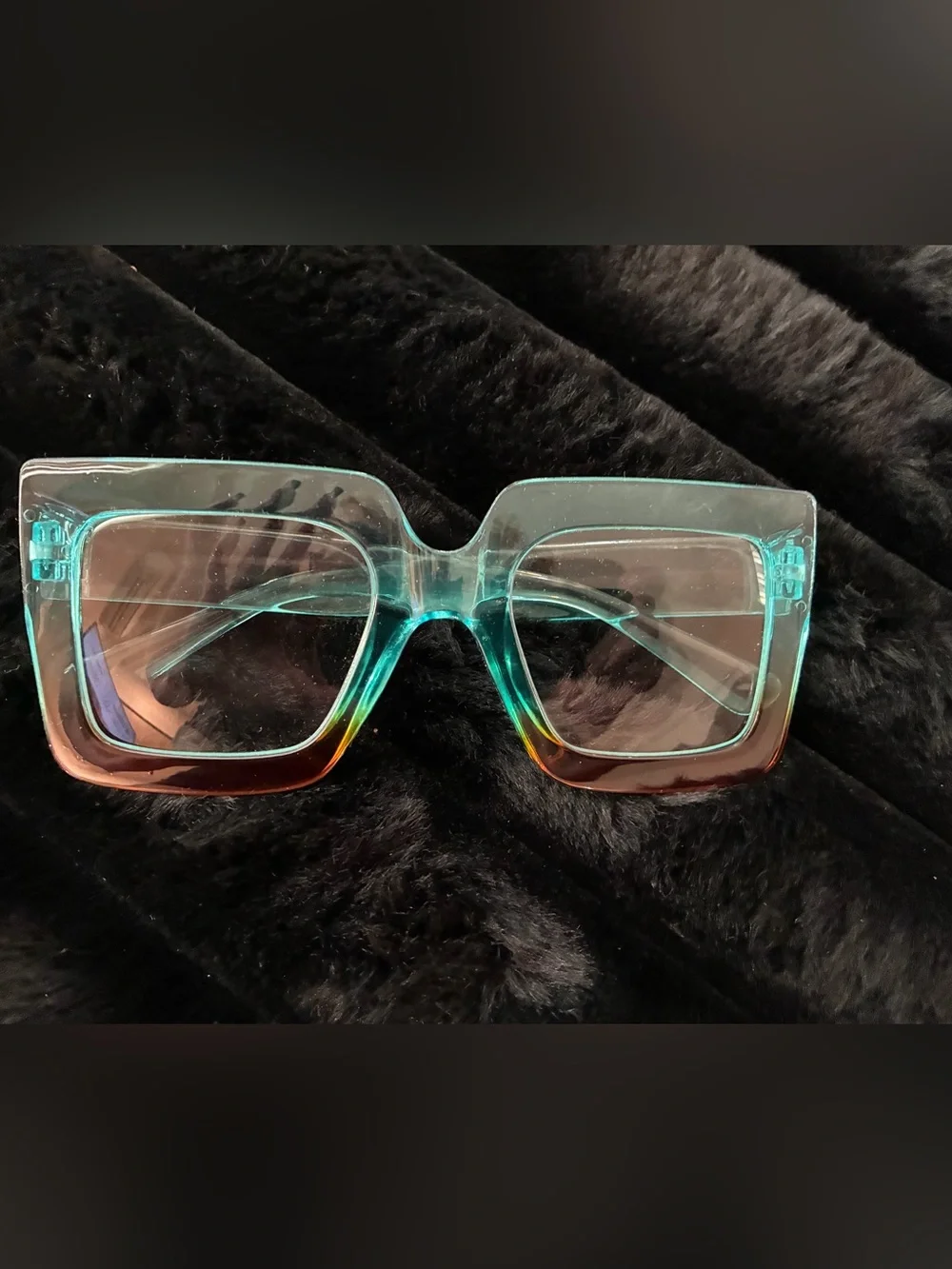 New Women’s Blue/Brown Reader Glasses 2.0